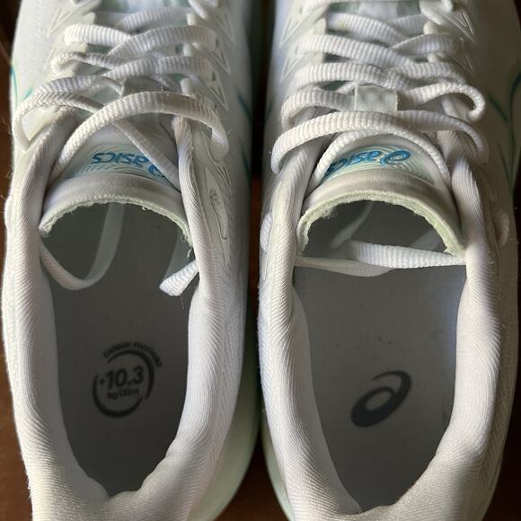 ASICS GT 2000 13 FF Blast White Blue Mint Womens 10 Road Running Shoes Sneakers - Picture 13 of 16